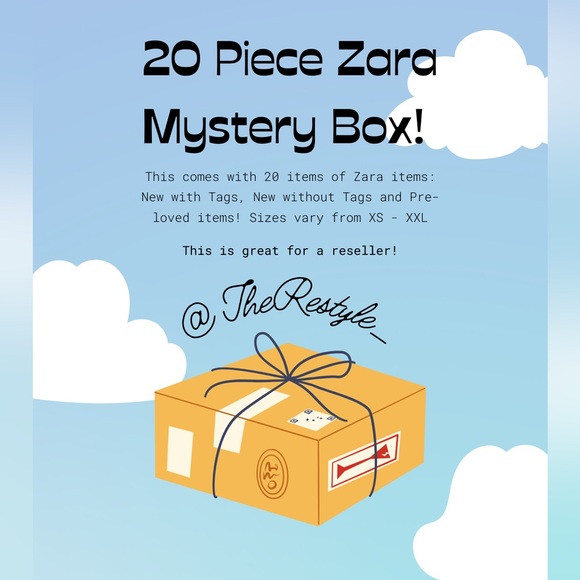 ZARA Reseller Mystery Box Various Sizes XS-XXL NWT/NWOT/Pre-Loved - Picture 1 of 1